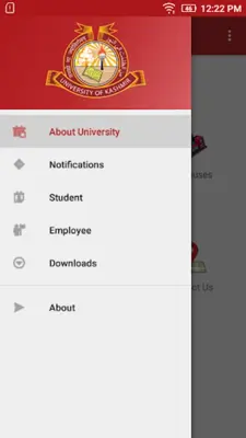 University of Kashmir (Officia android App screenshot 4